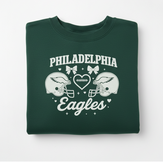 Eagles and Bows Sweatshirt