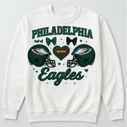Eagles and Bows Sweatshirt